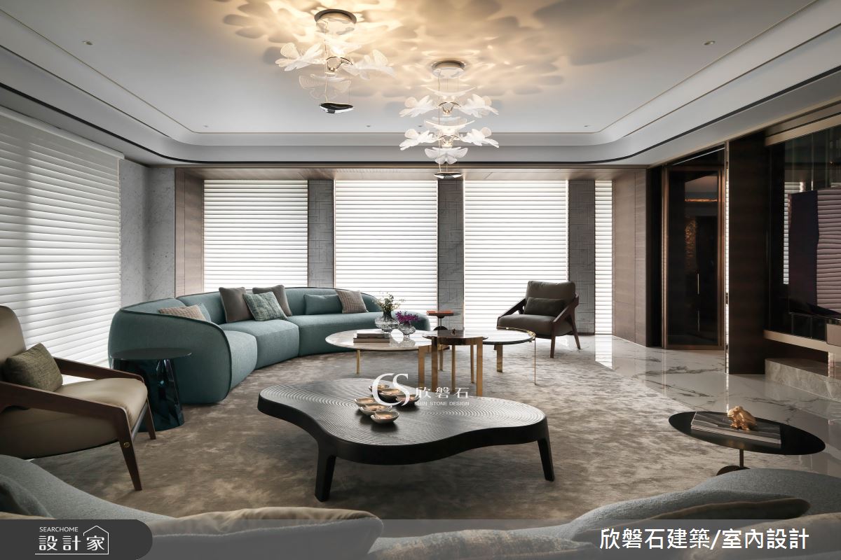 330坪毛胚屋＿奢華風客廳案例圖片＿欣磐石建築.空間規劃事務所＿欣磐石_72-聯聚瑞和之14