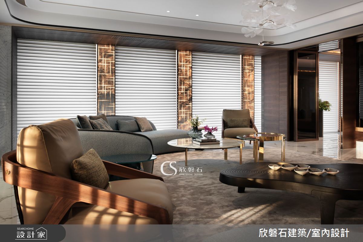 330坪毛胚屋＿奢華風客廳案例圖片＿欣磐石建築.空間規劃事務所＿欣磐石_72-聯聚瑞和之15