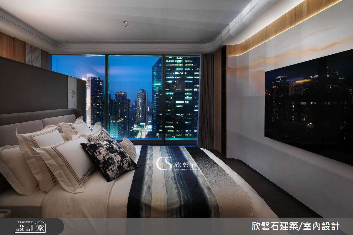95坪毛胚屋＿混搭風臥室案例圖片＿欣磐石建築.空間規劃事務所＿欣磐石_73-寶輝秋紅谷V之16