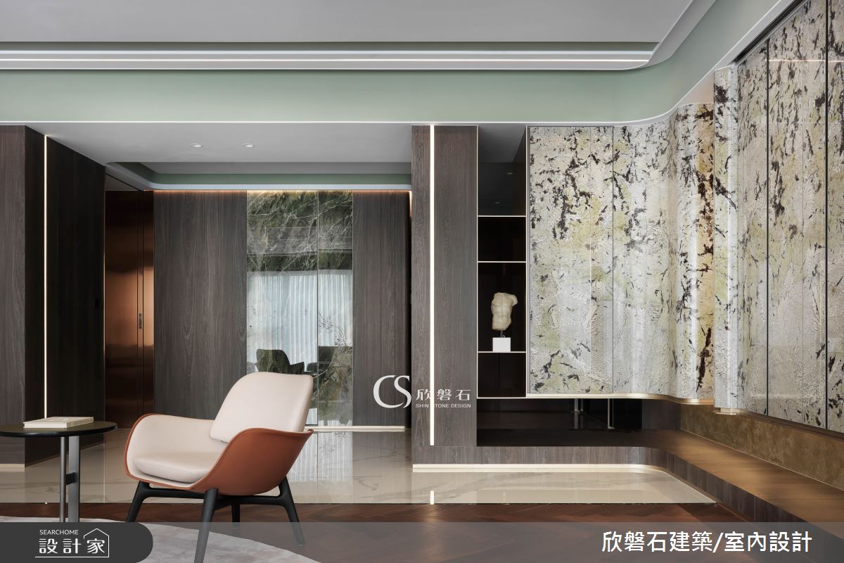 95坪毛胚屋＿混搭風客廳案例圖片＿欣磐石建築.空間規劃事務所＿欣磐石_74-寶輝秋紅谷VIII之7