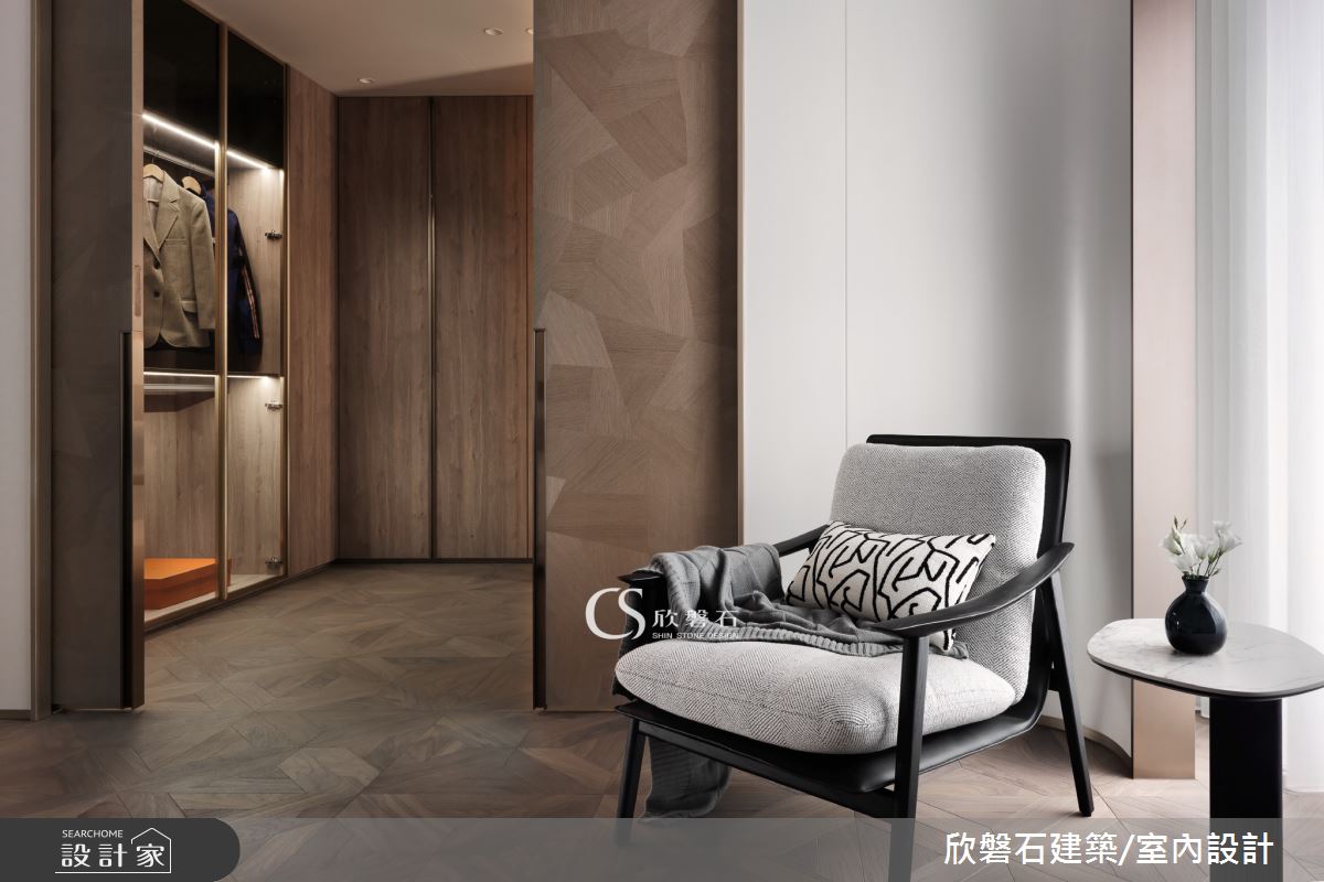 94坪毛胚屋＿現代風臥室更衣間案例圖片＿欣磐石建築.空間規劃事務所＿欣磐石_76-THE COSMOS之15