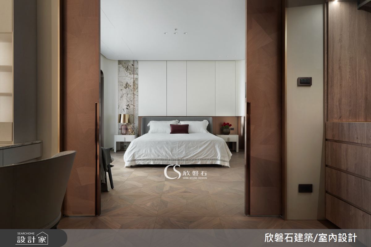 94坪毛胚屋＿現代風臥室更衣間案例圖片＿欣磐石建築.空間規劃事務所＿欣磐石_76-THE COSMOS之17