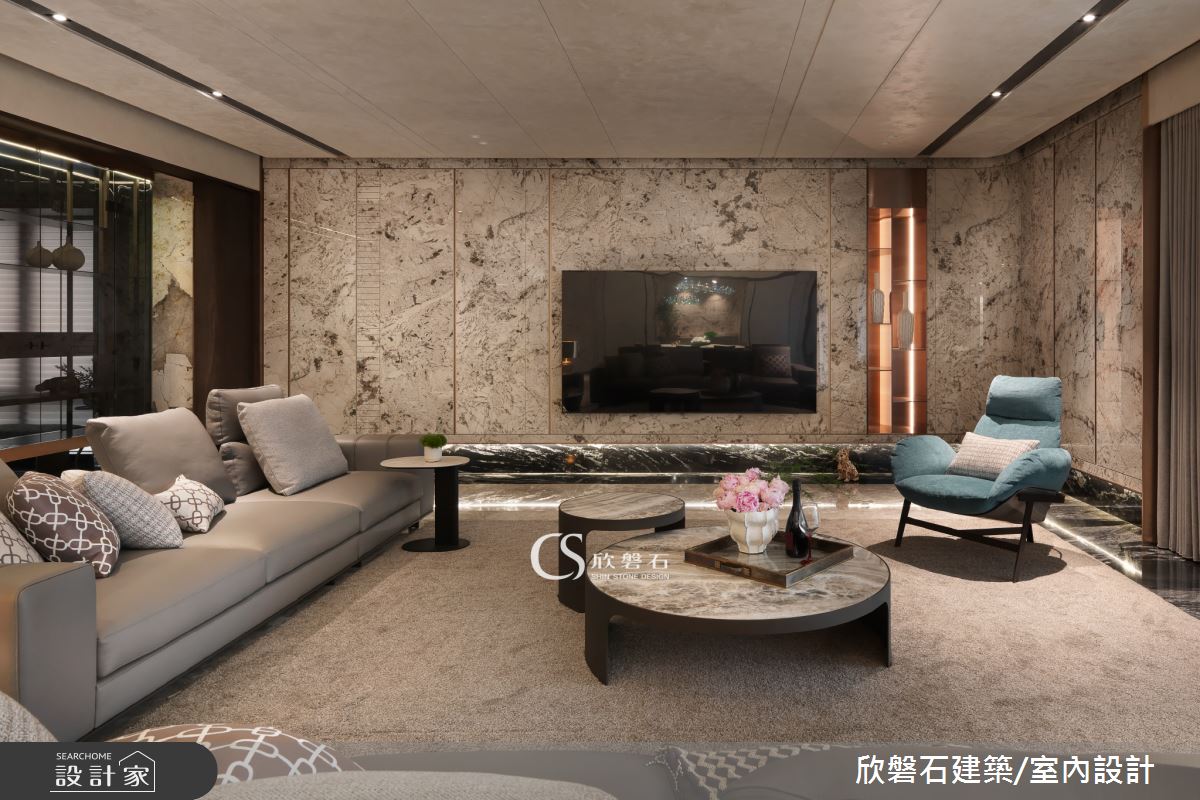 94坪毛胚屋＿現代風客廳案例圖片＿欣磐石建築.空間規劃事務所＿欣磐石_76-THE COSMOS之6