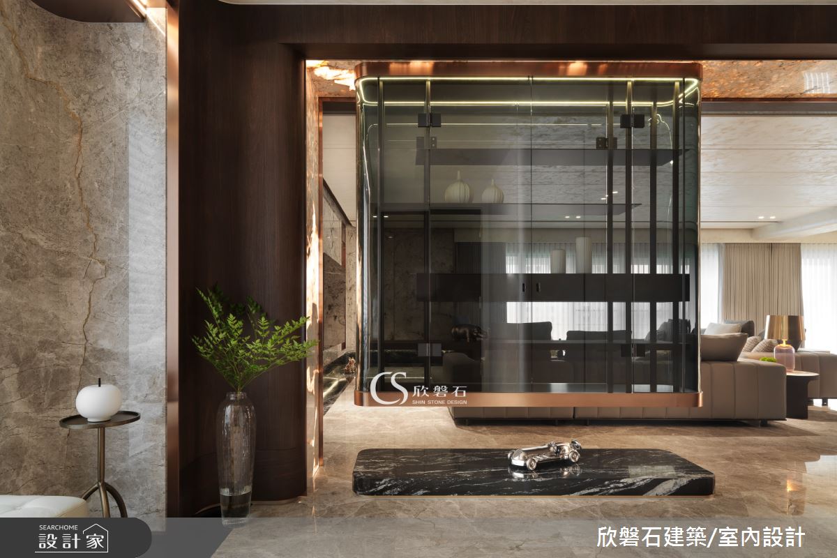 94坪毛胚屋＿現代風玄關案例圖片＿欣磐石建築.空間規劃事務所＿欣磐石_76-THE COSMOS之3