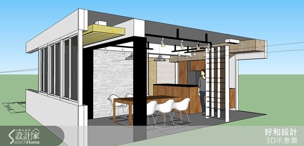 25坪老屋(16~30年)＿混搭風案例圖片＿好和設計＿好和_01之9
