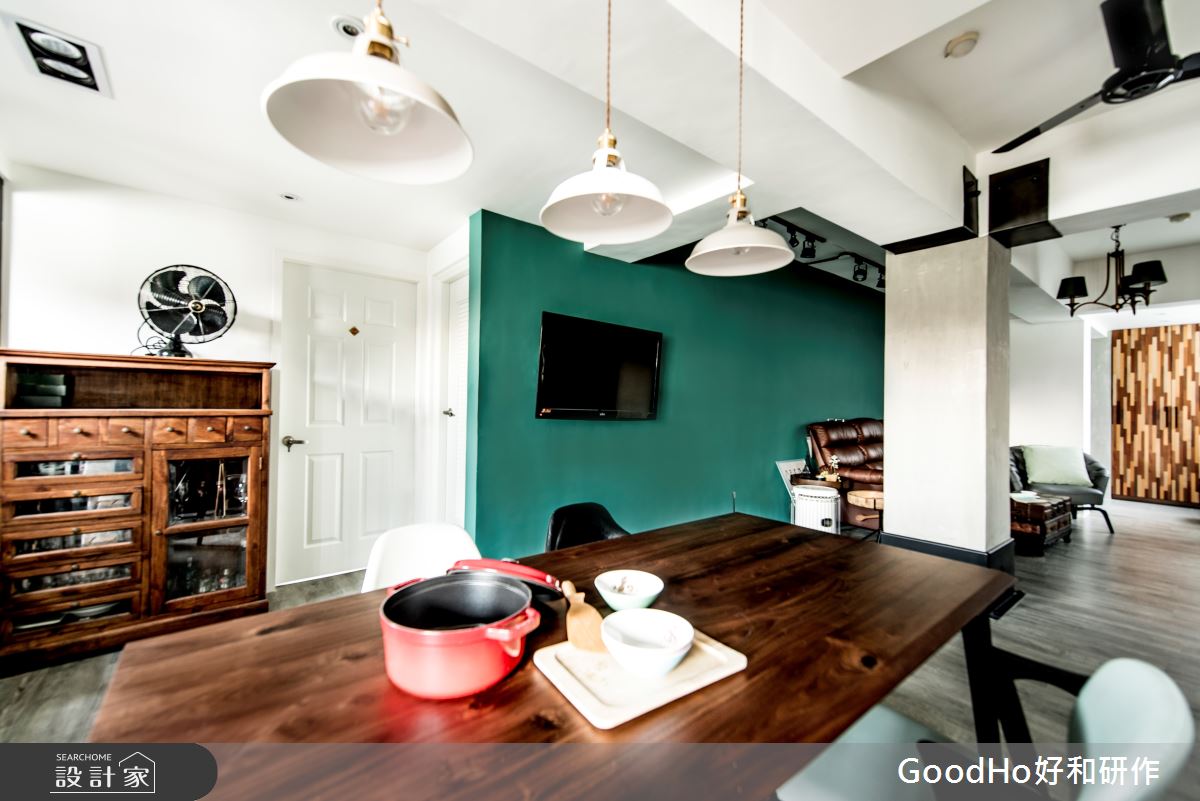 25坪老屋(16~30年)＿現代風餐廳案例圖片＿好和設計＿好和_光軌之6