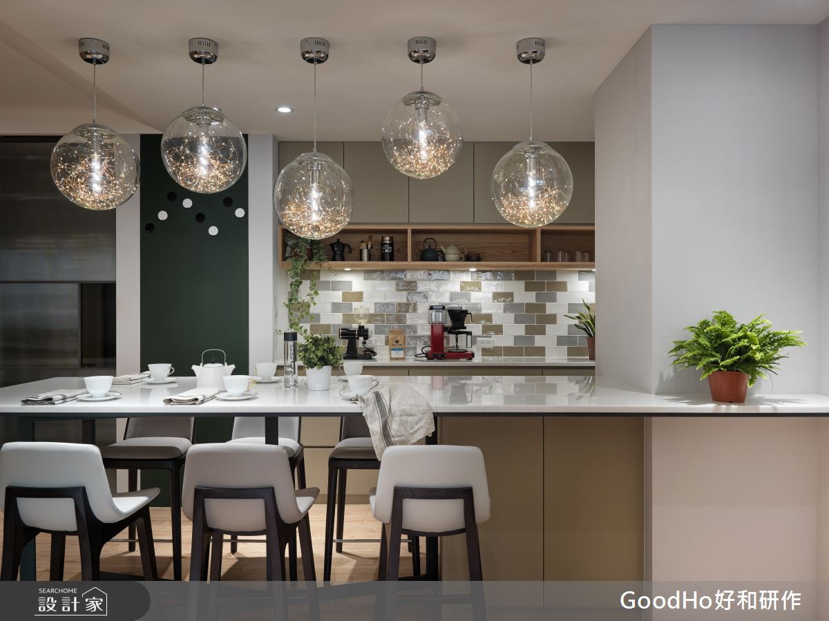 40坪新成屋(5年以下)＿現代風餐廳案例圖片＿好和設計＿好和_木/曦之12