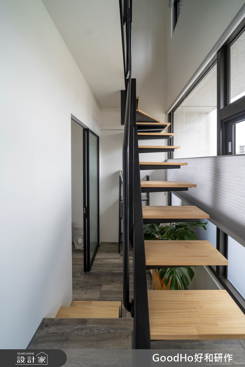 20坪新成屋(5年以下)＿現代風樓梯案例圖片＿好和設計＿好和_GOOD LAND美地之13