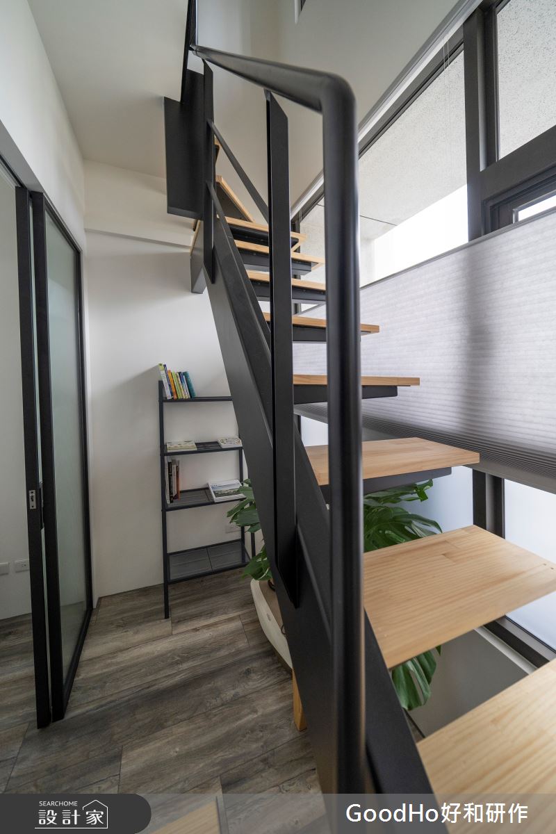 20坪新成屋(5年以下)＿現代風樓梯案例圖片＿好和設計＿好和_GOOD LAND美地之14