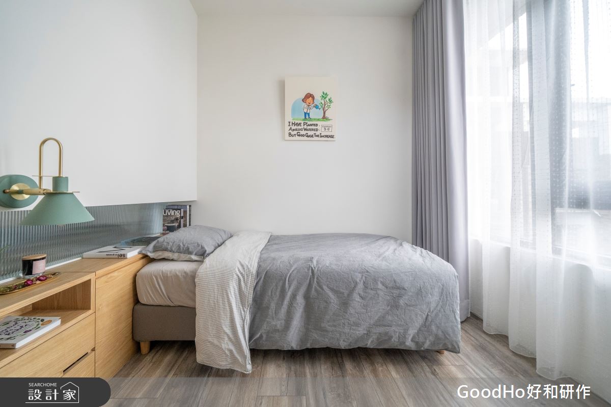 20坪新成屋(5年以下)＿現代風臥室案例圖片＿好和設計＿好和_GOOD LAND美地之17