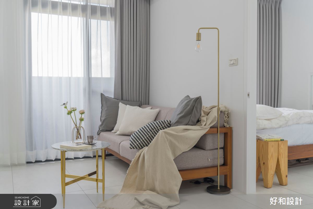 18坪新成屋(5年以下)＿現代風客廳案例圖片＿好和設計＿好和_懷居之4