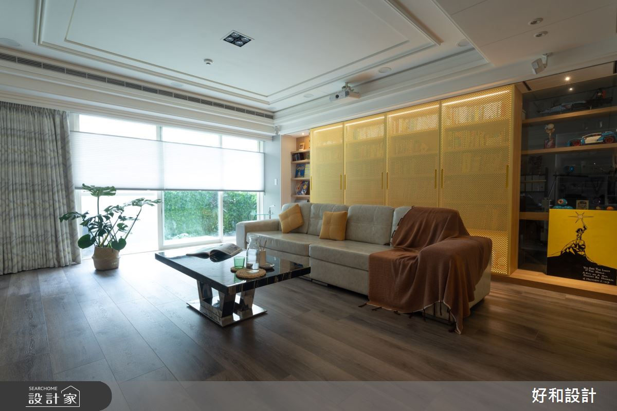40坪老屋(31~40年)＿北歐風客廳案例圖片＿好和設計＿好和_Eden/伊甸之3