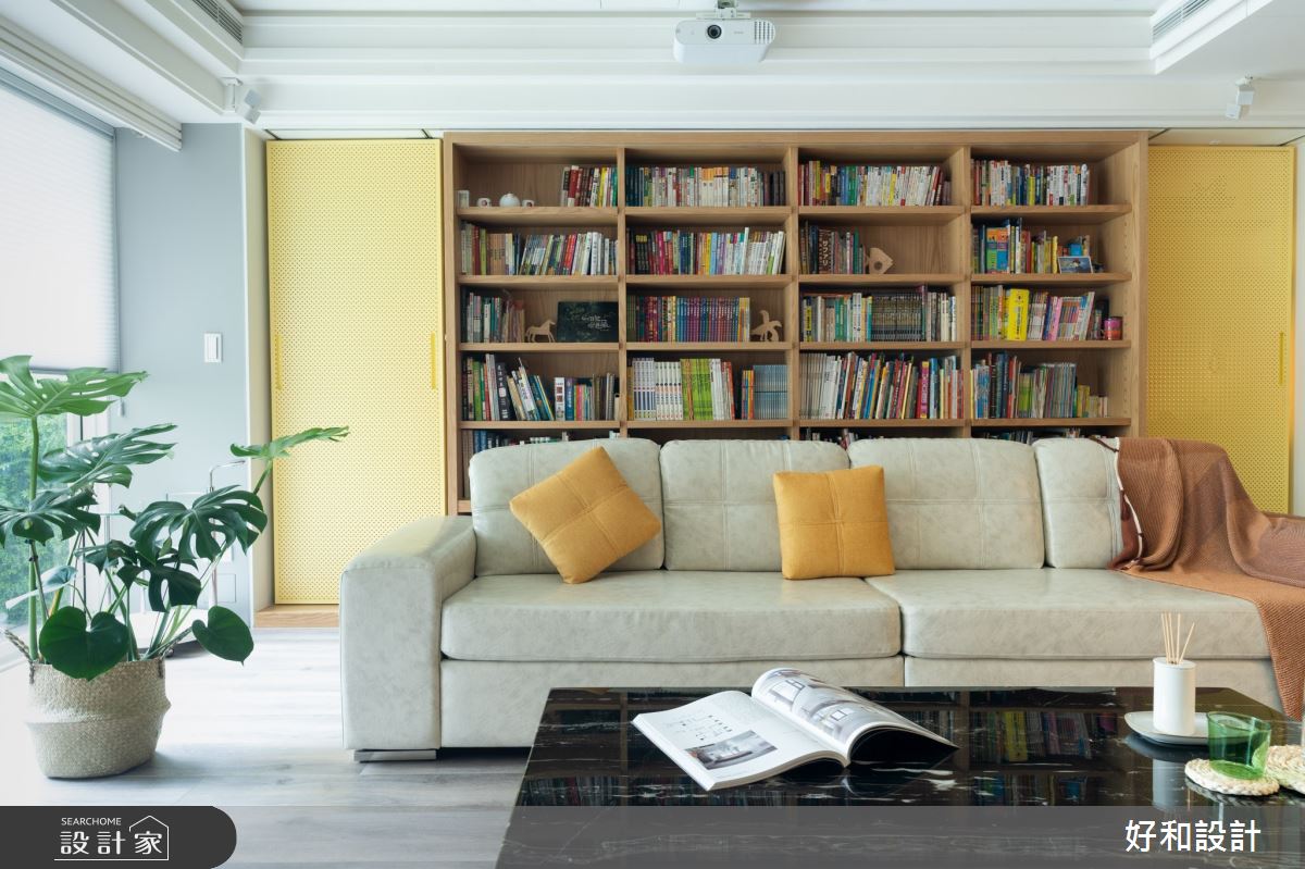 40坪老屋(31~40年)＿北歐風客廳案例圖片＿好和設計＿好和_Eden/伊甸之5
