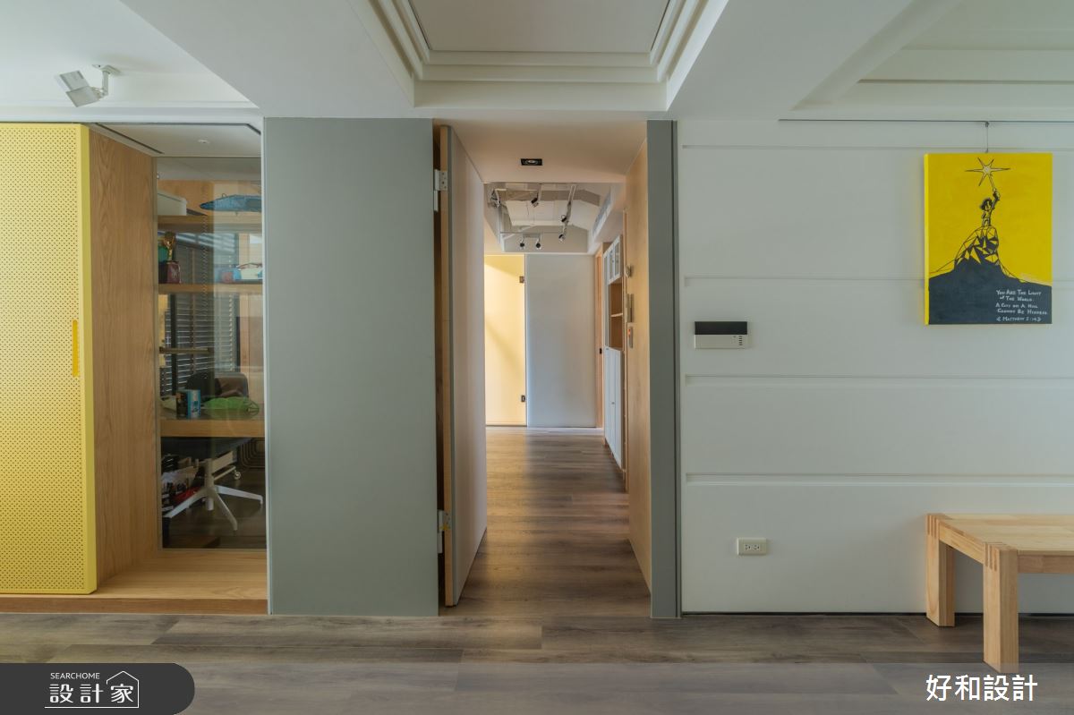 40坪老屋(31~40年)＿北歐風走廊案例圖片＿好和設計＿好和_Eden/伊甸之11