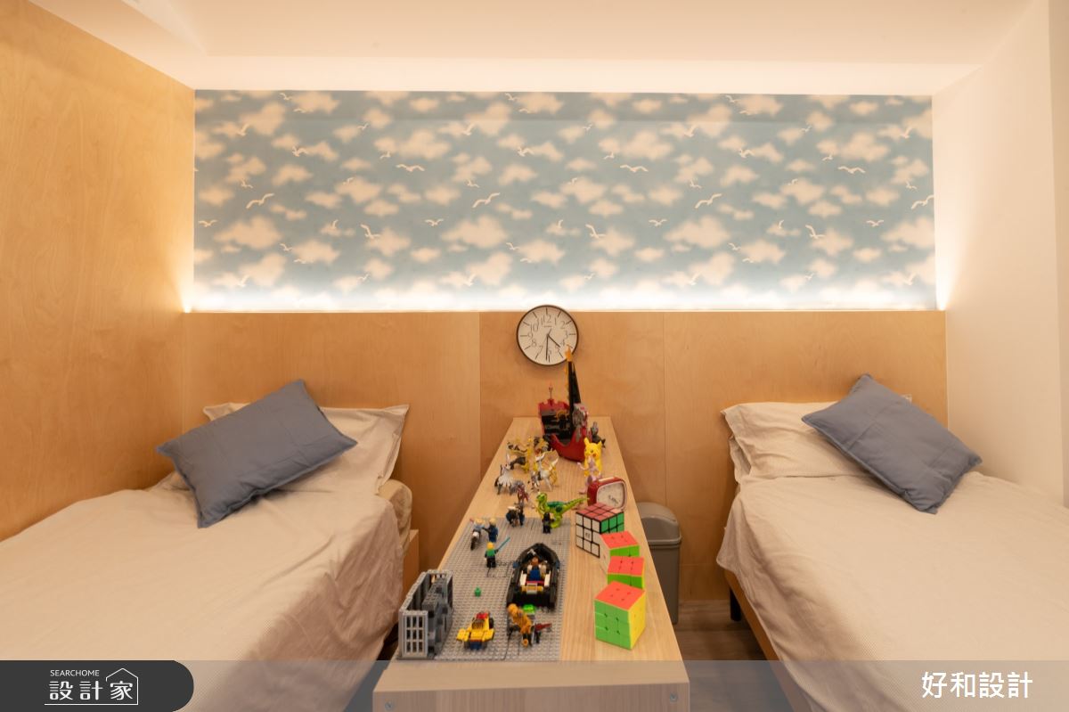 40坪老屋(31~40年)＿北歐風臥室案例圖片＿好和設計＿好和_Eden/伊甸之27