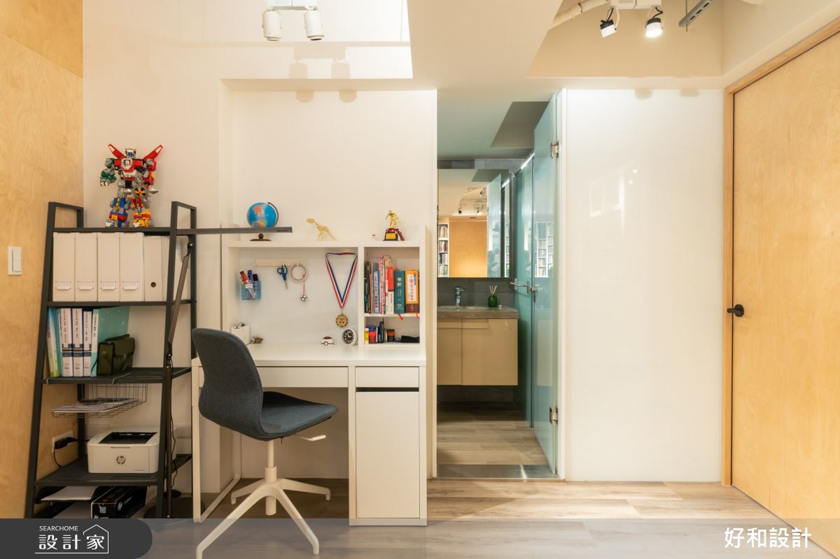 40坪老屋(31~40年)＿北歐風書房案例圖片＿好和設計＿好和_Eden/伊甸之30