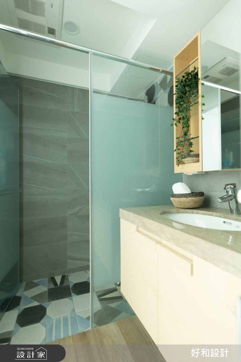 40坪老屋(31~40年)＿北歐風浴室案例圖片＿好和設計＿好和_Eden/伊甸之17
