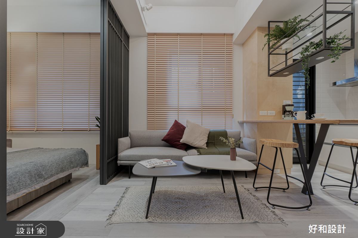 新成屋(5年以下)＿現代風客廳餐廳臥室案例圖片＿好和設計＿好和_閎廬之7