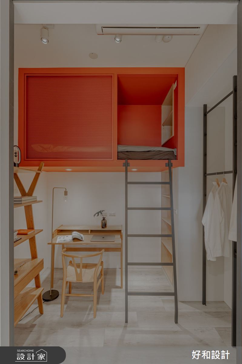 新成屋(5年以下)＿現代風臥室樓梯案例圖片＿好和設計＿好和_閎廬之27