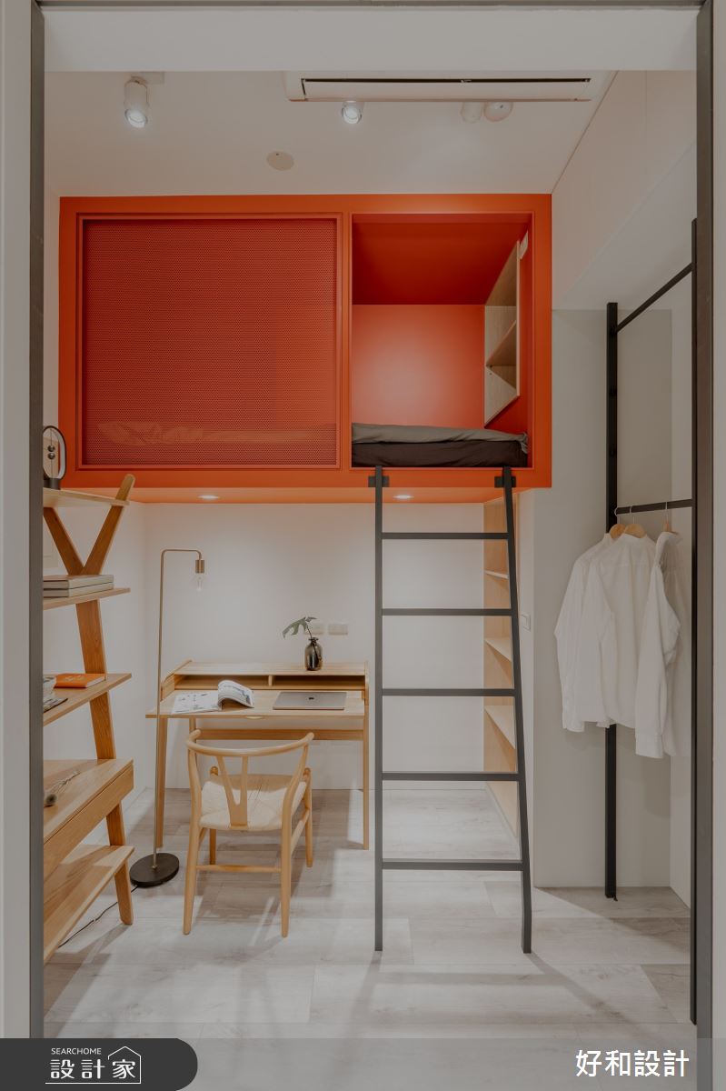 新成屋(5年以下)＿現代風臥室樓梯案例圖片＿好和設計＿好和_閎廬之28