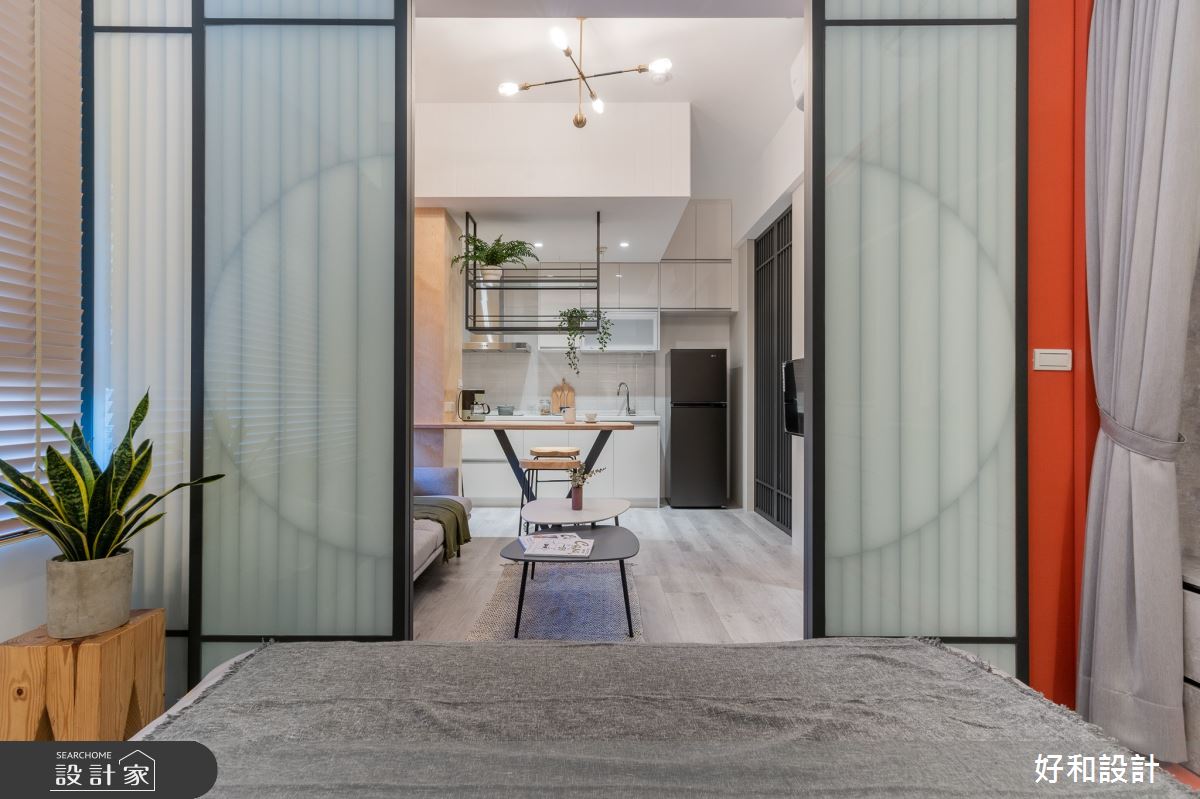 新成屋(5年以下)＿現代風客廳廚房臥室案例圖片＿好和設計＿好和_閎廬之36