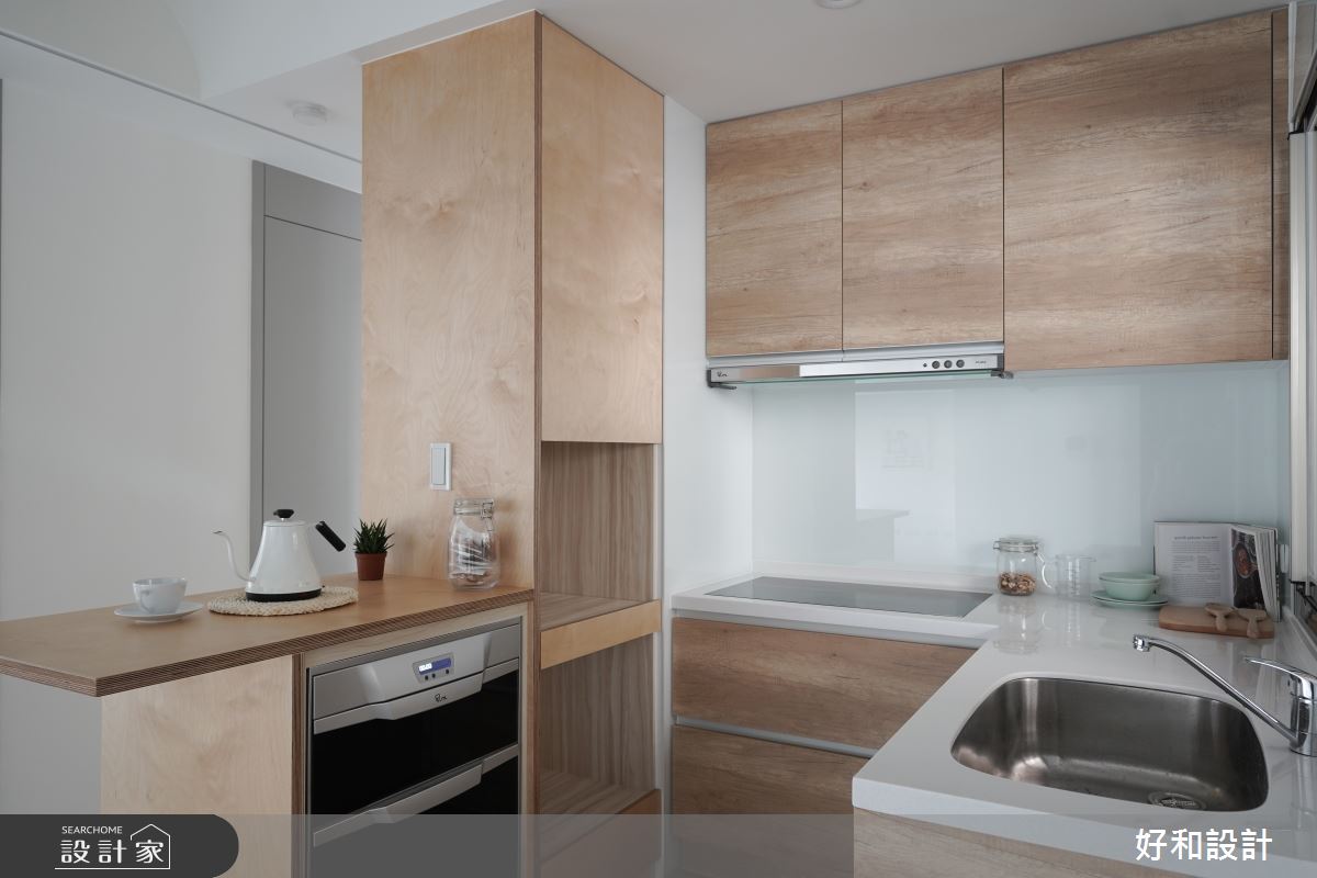26坪老屋(16~30年)＿現代風廚房吧檯案例圖片＿好和設計＿好和_stay佇之8