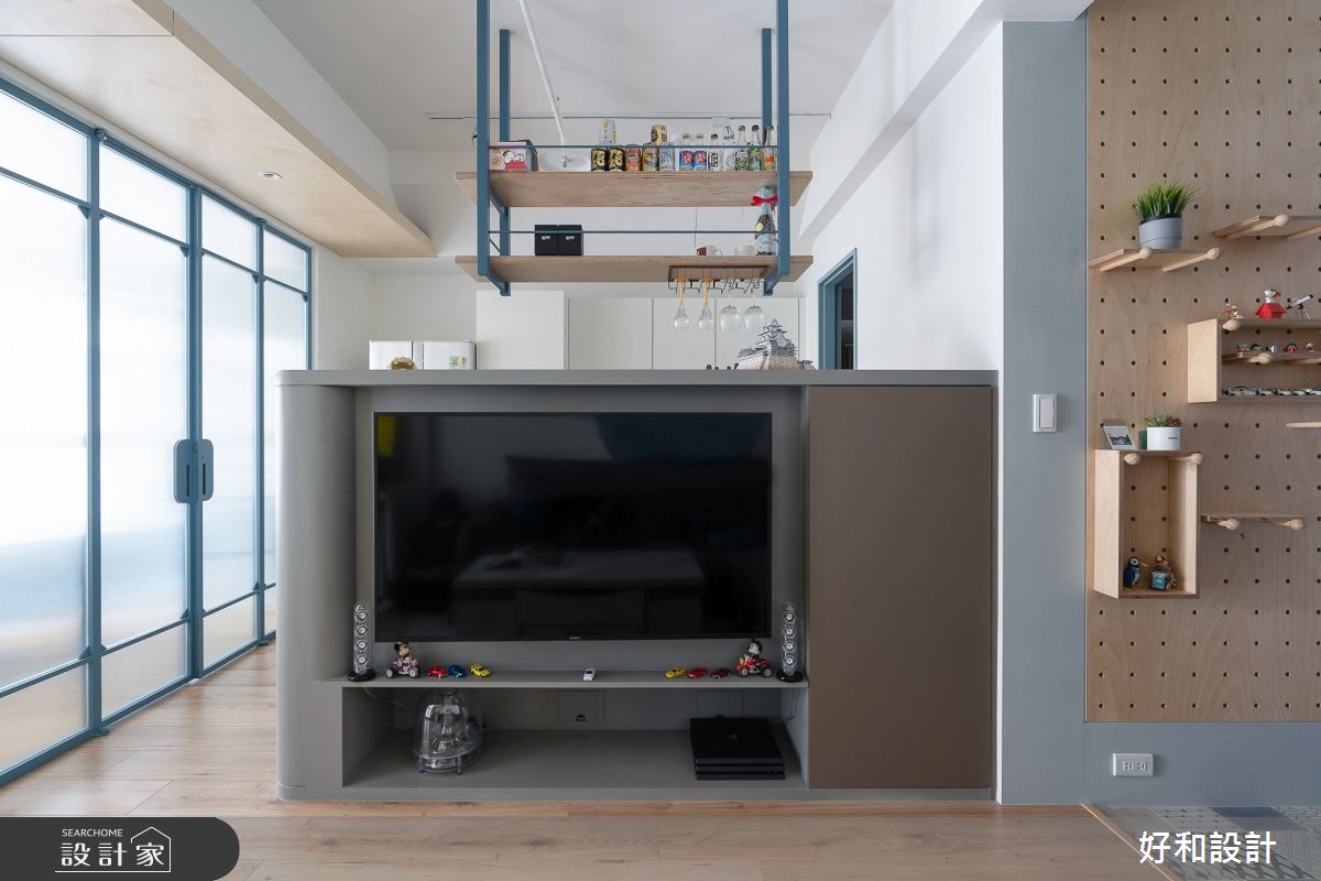 12坪新成屋(5年以下)＿北歐風客廳案例圖片＿好和設計＿好和_日日之7