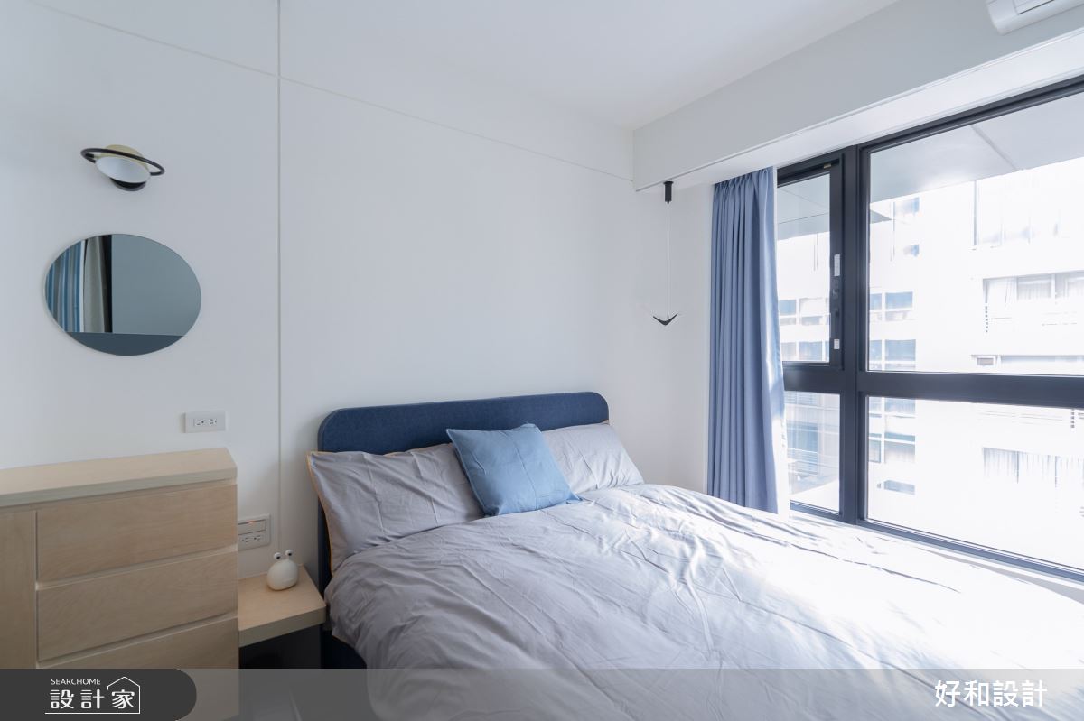 12坪新成屋(5年以下)＿北歐風臥室案例圖片＿好和設計＿好和_日日之16