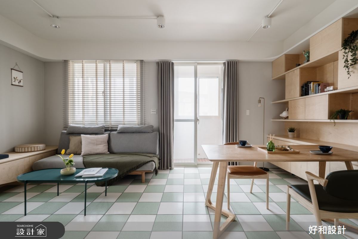20坪老屋(41~50年)＿混搭風客廳案例圖片＿好和設計＿好和_咖啡之屋之69