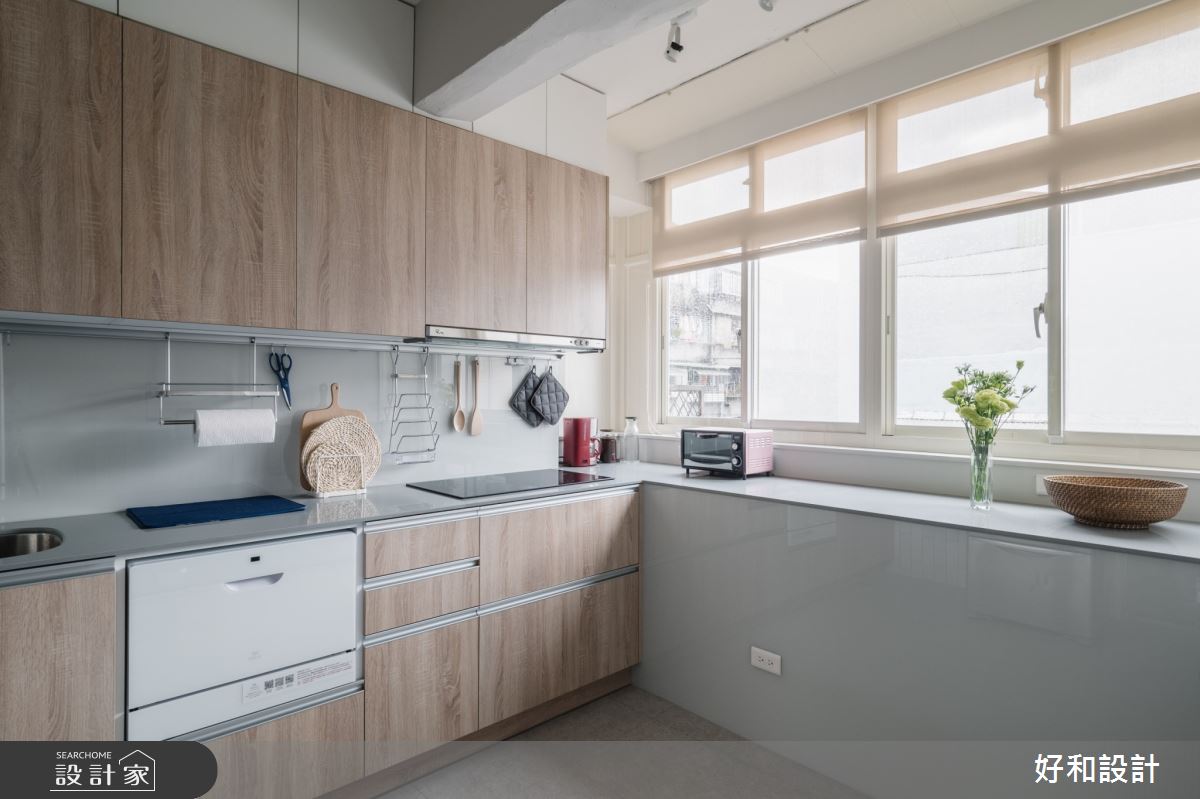 20坪老屋(41~50年)＿混搭風廚房案例圖片＿好和設計＿好和_咖啡之屋之10