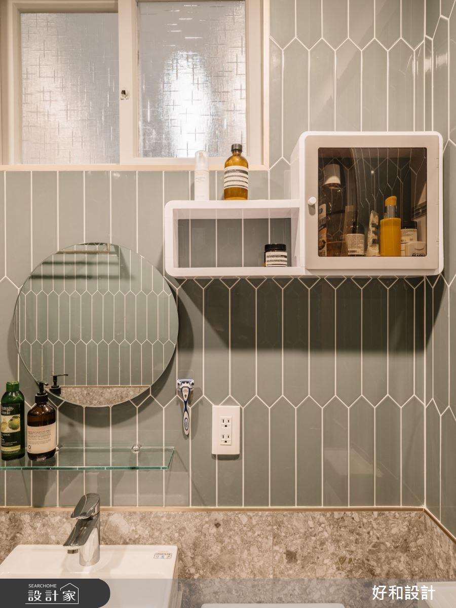 20坪老屋(41~50年)＿混搭風浴室案例圖片＿好和設計＿好和_咖啡之屋之20