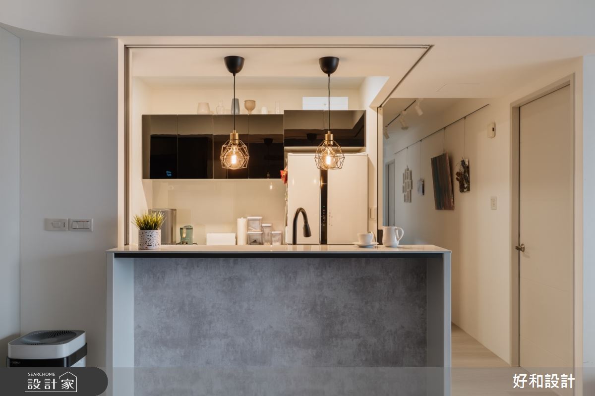 40坪新成屋(5年以下)＿現代風吧檯案例圖片＿好和設計＿好和_一起遊戲吧之11