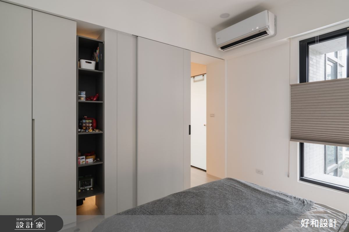 40坪新成屋(5年以下)＿現代風臥室案例圖片＿好和設計＿好和_一起遊戲吧之22