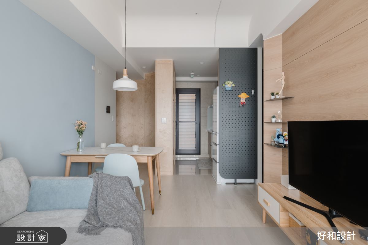 20坪新成屋(5年以下)＿混搭風客廳餐廳案例圖片＿好和設計＿好和_To be之4