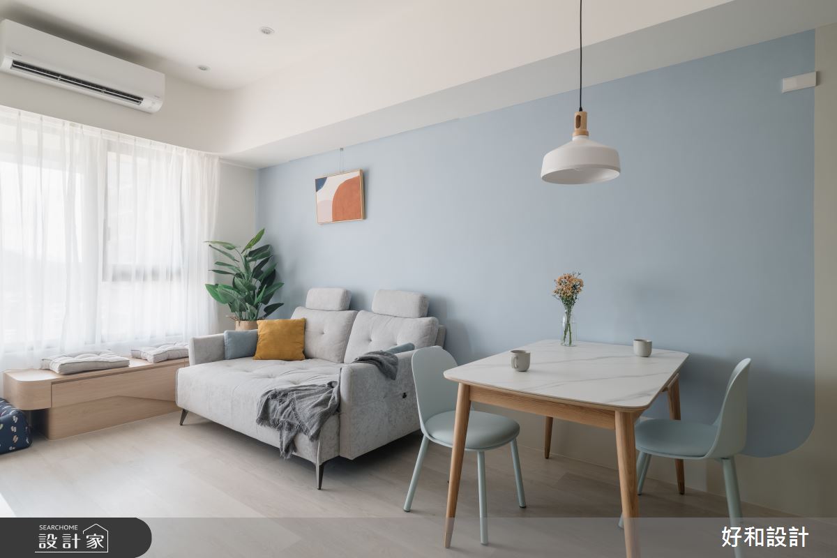 20坪新成屋(5年以下)＿混搭風客廳餐廳案例圖片＿好和設計＿好和_To be之2