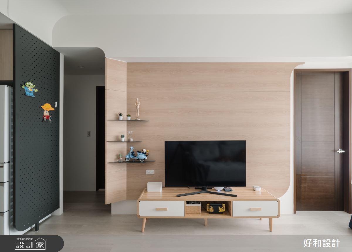 20坪新成屋(5年以下)＿混搭風客廳案例圖片＿好和設計＿好和_To be之7