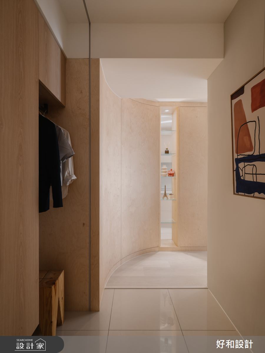 20坪新成屋(5年以下)＿混搭風更衣間案例圖片＿好和設計＿好和_To be之15