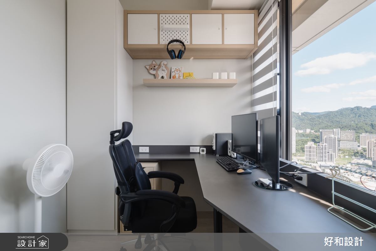 20坪新成屋(5年以下)＿混搭風書房案例圖片＿好和設計＿好和_To be之20