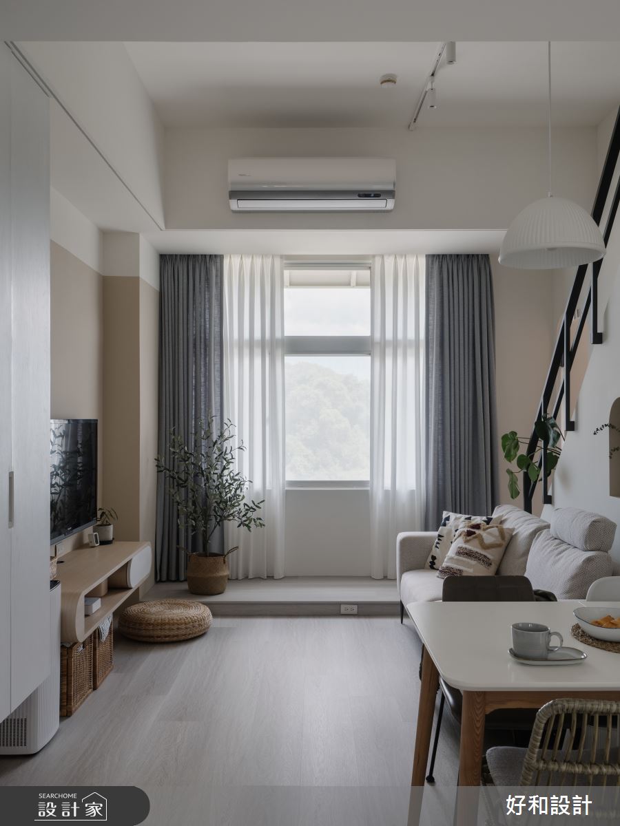 17坪老屋(16~30年)＿北歐風客廳餐廳案例圖片＿好和設計＿好和_1+1>2之6