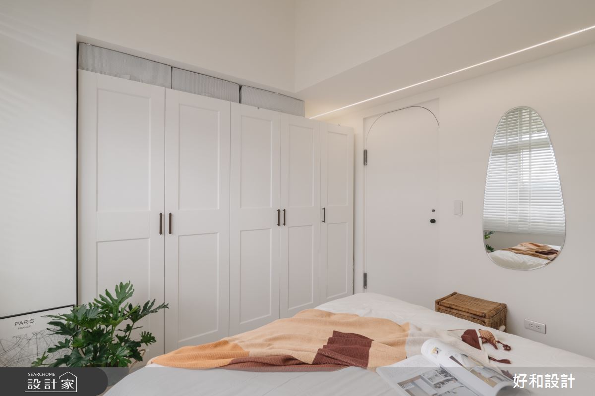 17坪老屋(16~30年)＿北歐風臥室案例圖片＿好和設計＿好和_1+1>2之17