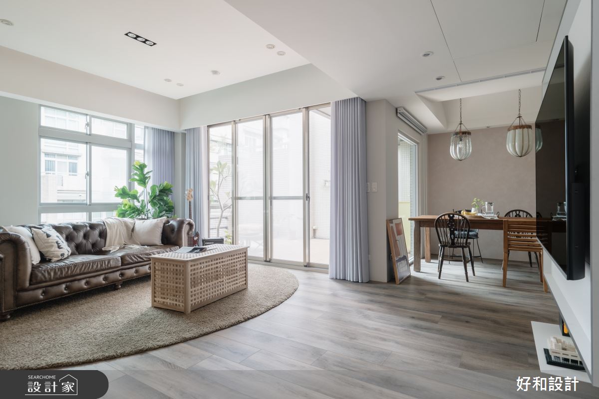 40坪中古屋(5~15年)＿混搭風客廳餐廳案例圖片＿好和設計＿好和_Balance之8