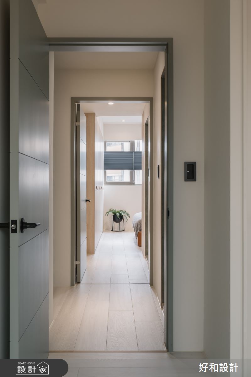 21坪老屋(16~30年)＿北歐風走廊案例圖片＿好和設計＿好和_On my way home之10