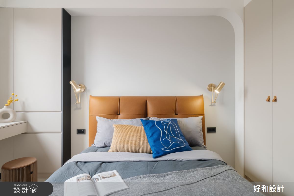 21坪老屋(16~30年)＿北歐風臥室案例圖片＿好和設計＿好和_On my way home之14