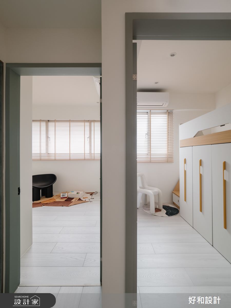 21坪老屋(16~30年)＿北歐風兒童房兒童房多功能室案例圖片＿好和設計＿好和_On my way home之19