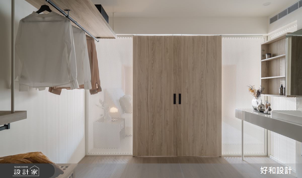 65坪老屋(41~50年)＿簡約風更衣間案例圖片＿好和設計＿好和_長大之後| Grow up之22