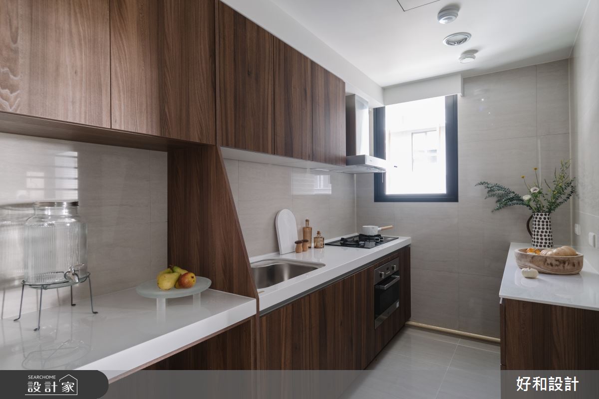 24坪新成屋(5年以下)＿混搭風廚房案例圖片＿好和設計＿好和_款待| Come together之13
