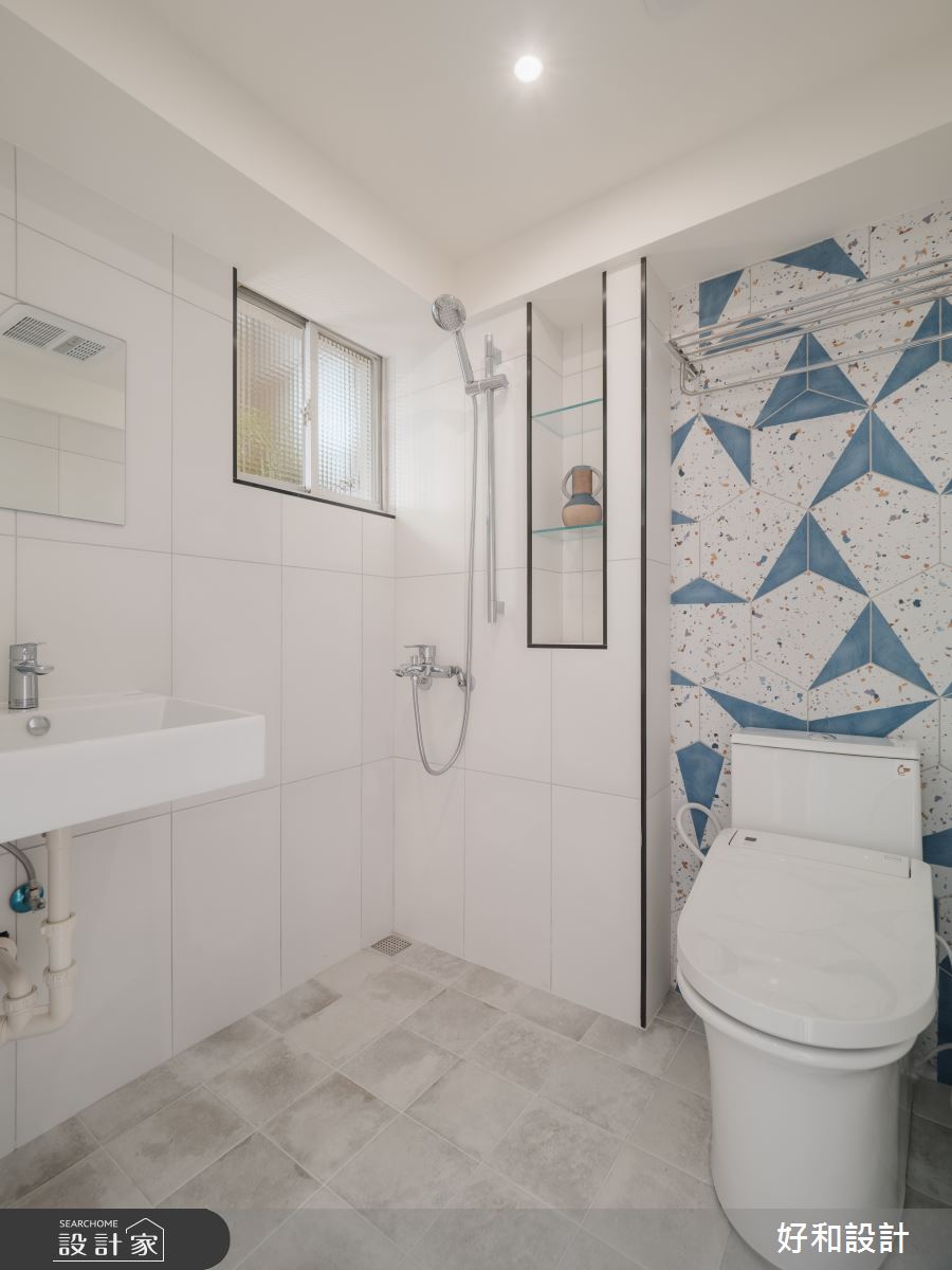 15坪中古屋(5~15年)＿現代風浴室案例圖片＿好和設計＿好和_湛藍之間| Between Blues之19