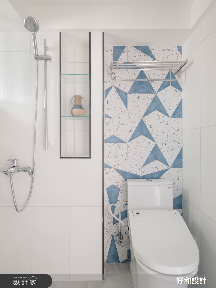 15坪中古屋(5~15年)＿現代風浴室案例圖片＿好和設計＿好和_湛藍之間| Between Blues之20