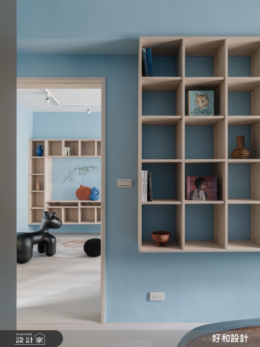 15坪中古屋(5~15年)＿現代風臥室案例圖片＿好和設計＿好和_湛藍之間| Between Blues之18