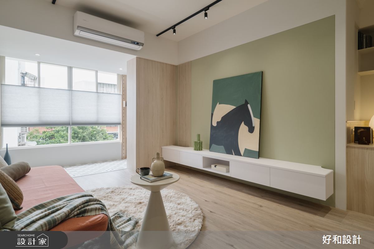 24坪老屋(31~40年)＿現代風客廳案例圖片＿好和設計＿好和_日出日落| Everyday之4